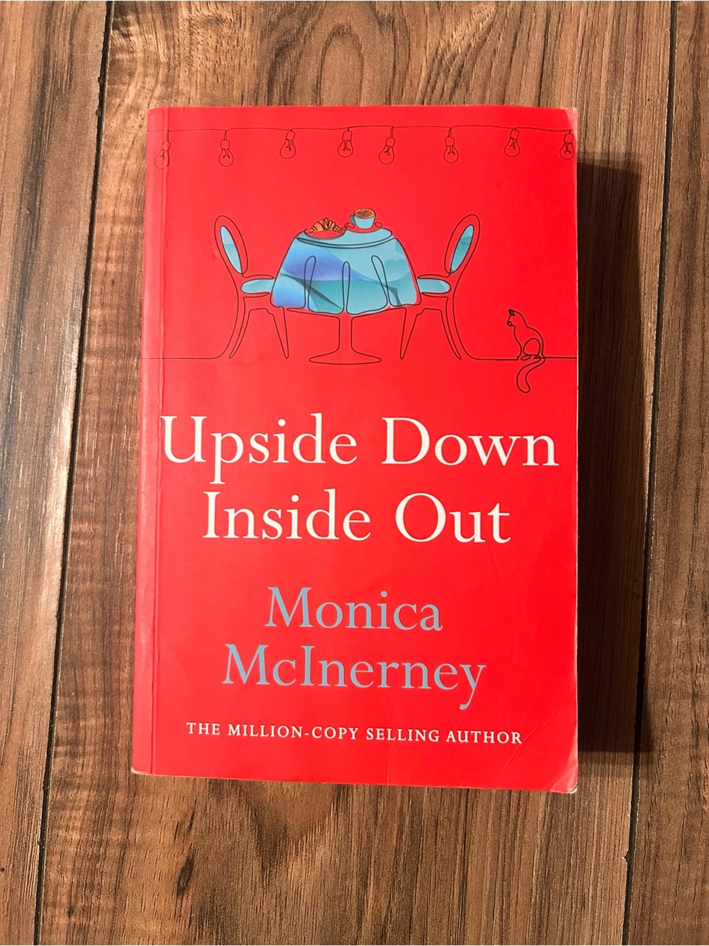 Red Paperback Notebook - Upside Down Inside Out Inspired Cover